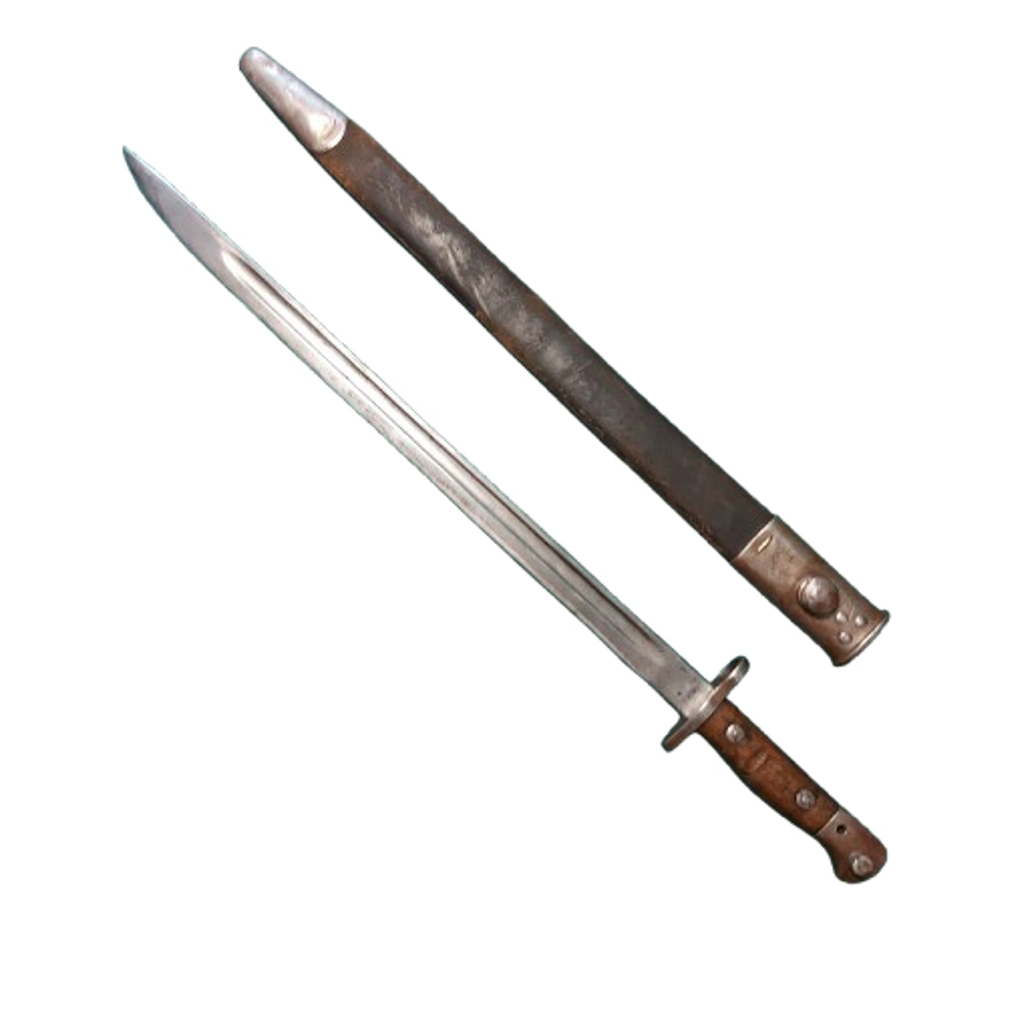 WW1 British Pattern 1907 Enfield Bayonet And Scabbard Wilkinson