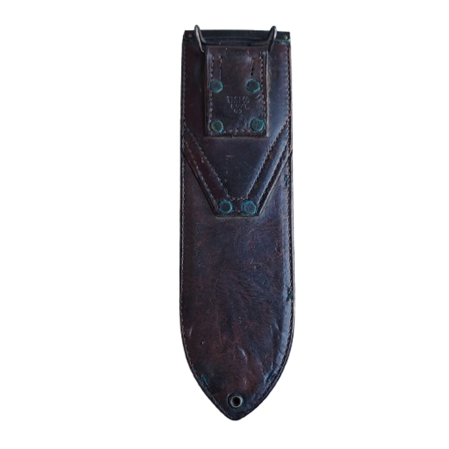 WW2 United States Marine Corps USMC Bolo Knife In Scabbard 1943