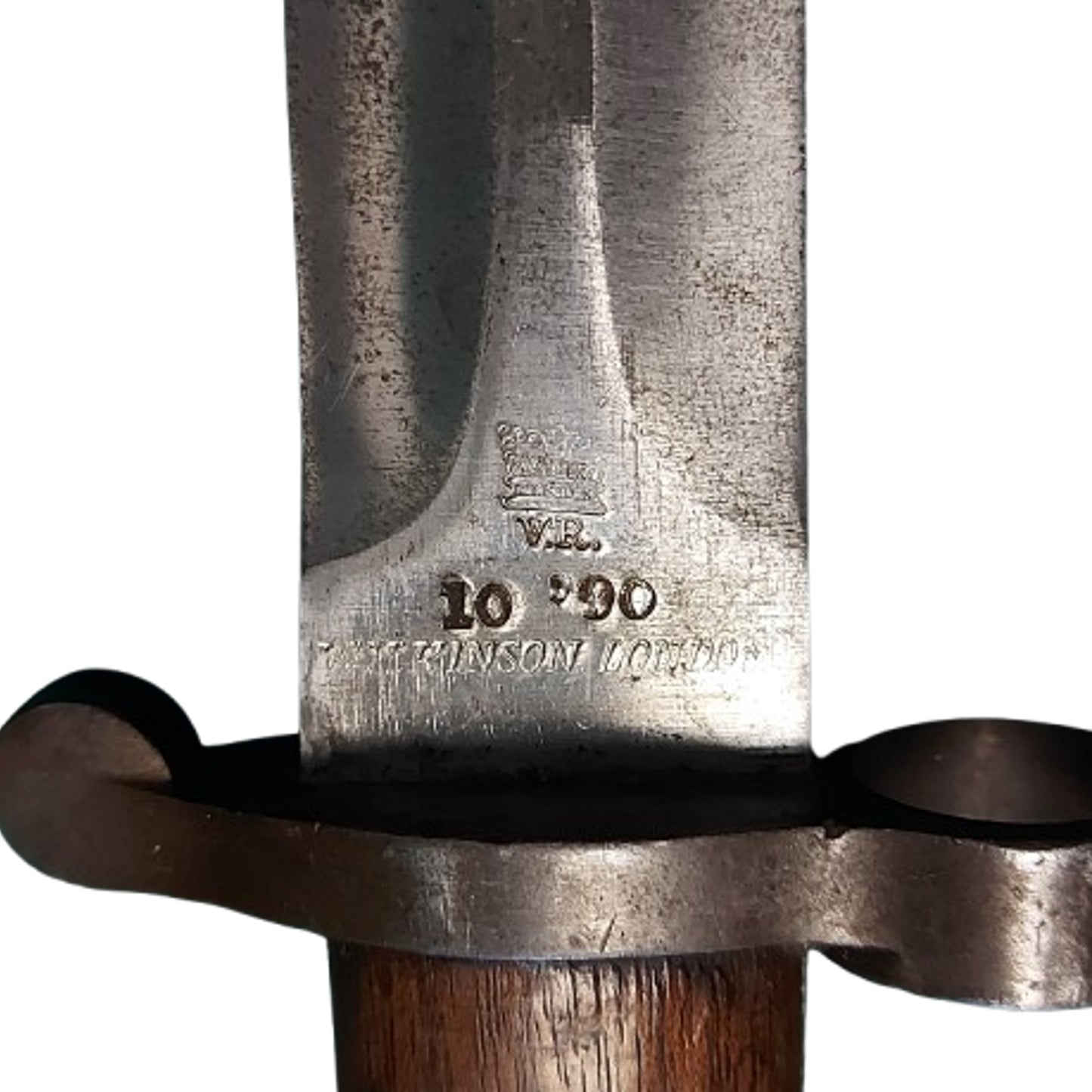 Pre-WW1 British Lee Metford Bayonet With Matching Scabbard and Frog