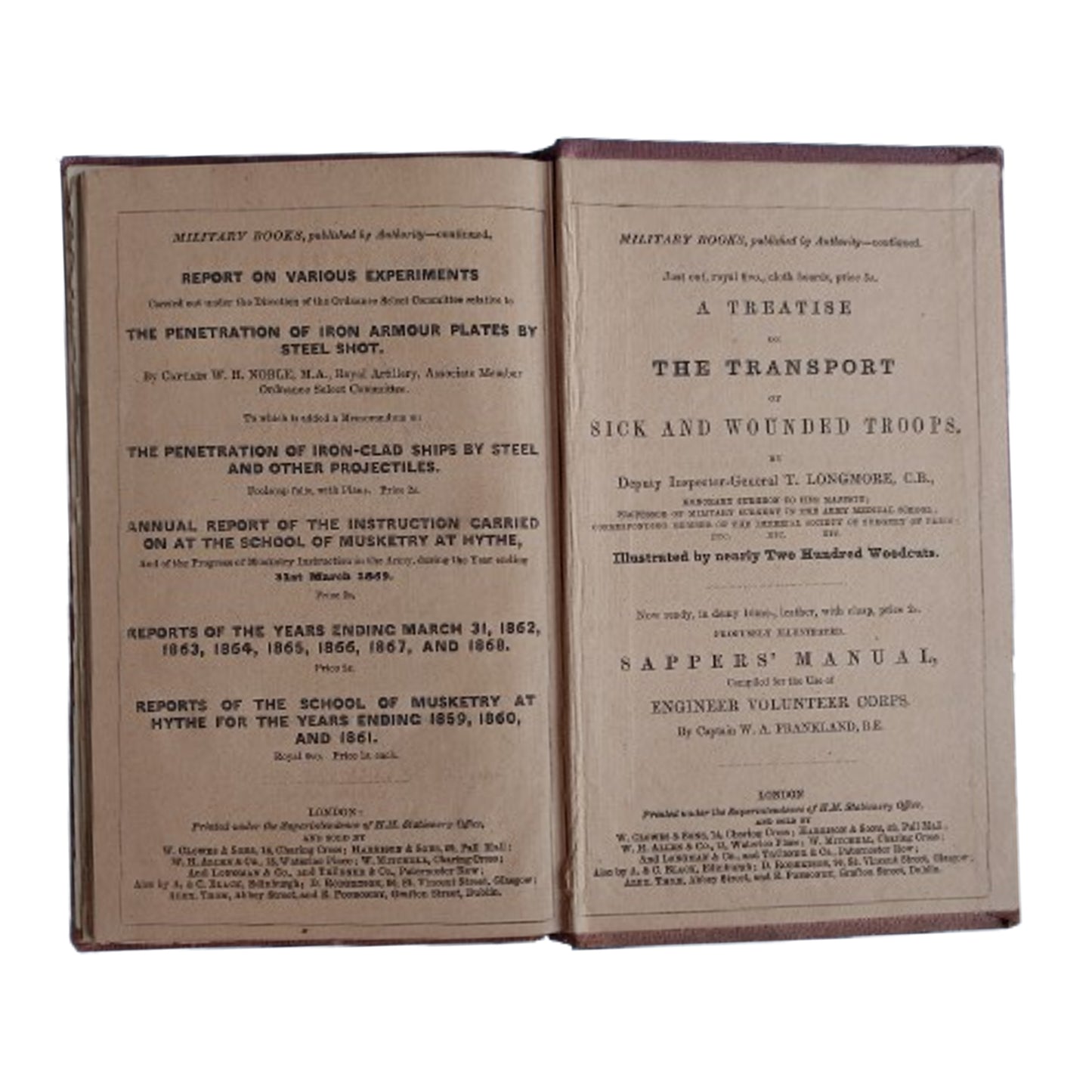 Trumpet And Bugle Sounds And Mounter Services For Garrison Artillery Book 1870