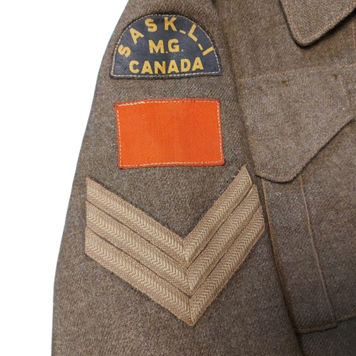 WW2 Canadian Saskatchewan Light Infantry M.G. Battle Dress Tunic