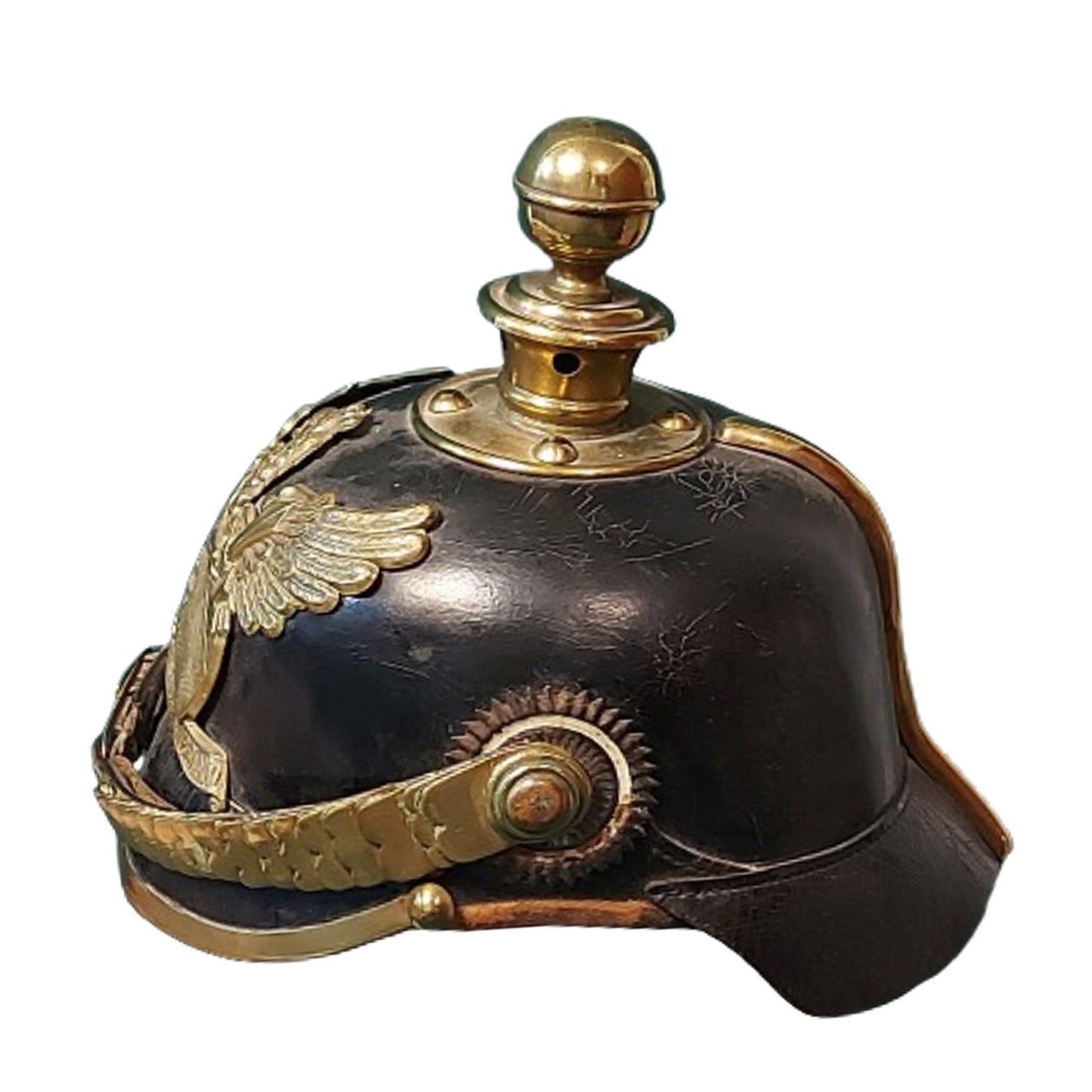 WW1 German Model 1915 Baden Officer's Artillery Pickelhaube