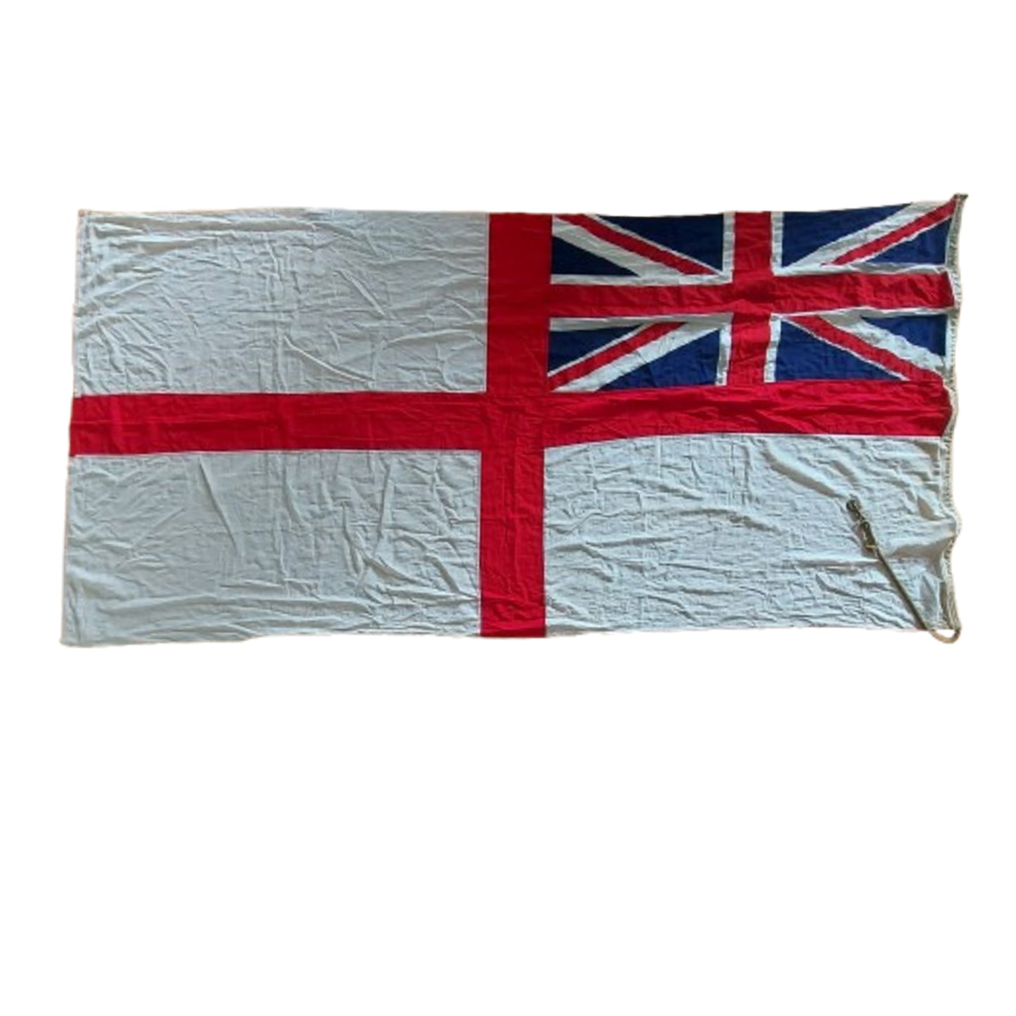 WW2 Canadian RCN Royal Canadian Navy White Ensign Flag 112 X 54 Inches