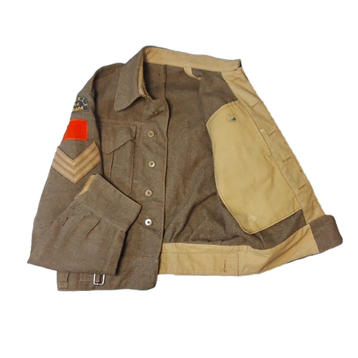 WW2 Canadian Saskatchewan Light Infantry M.G. Battle Dress Tunic