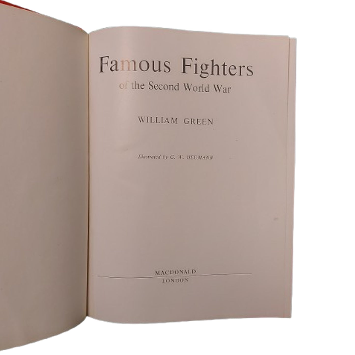 Famous Fighters Of The Second World War Book