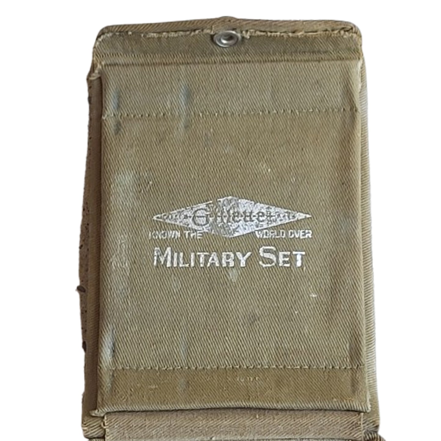 WW2 British Army Officer's Gillette Military Set Shaving Kit 1945
