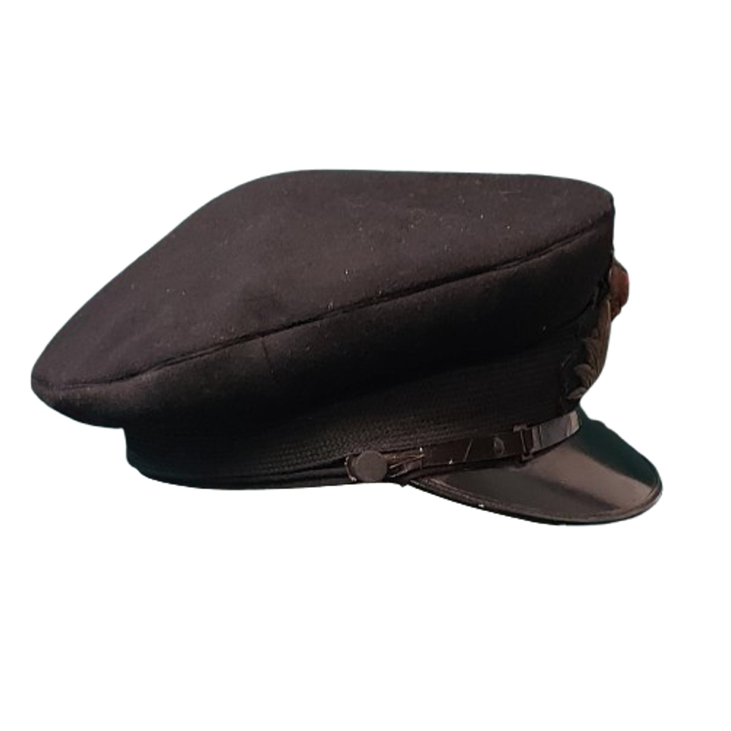 WW2 Canadian British RCN RN Navy Officers Named Visor Cap