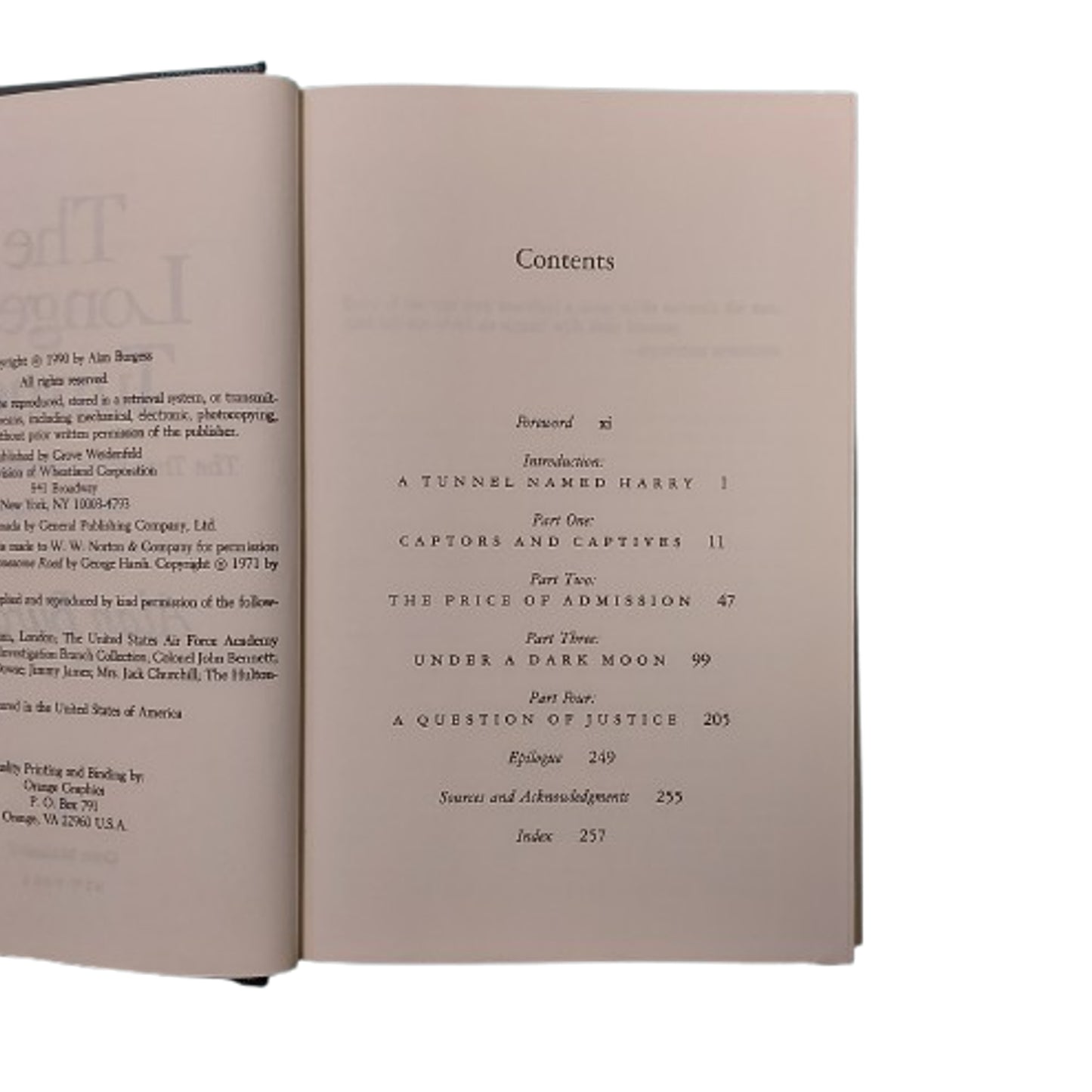 The Longest Tunnel Book