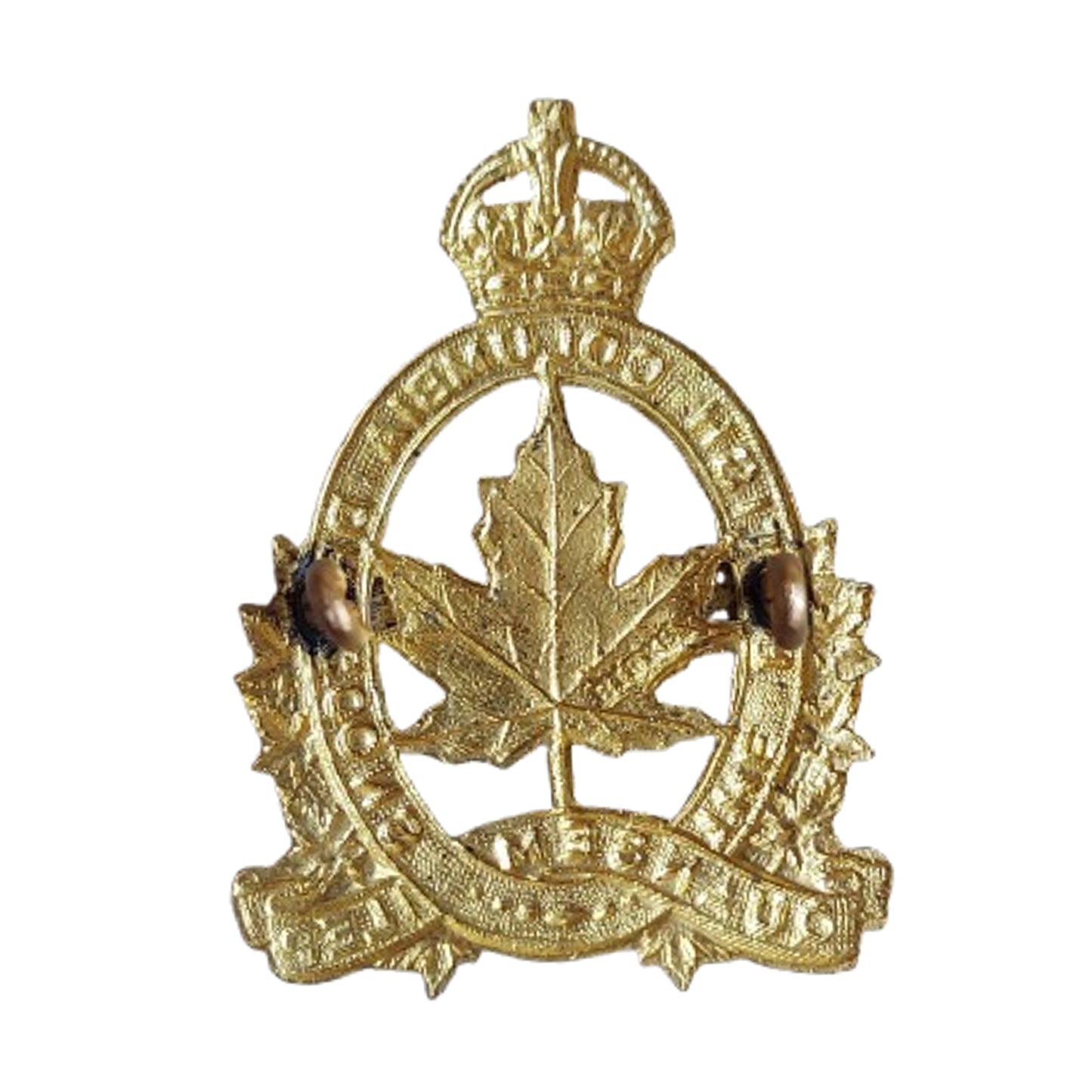 WW2 Canadian The British Columbia Dragoons Armored Regiment Cap Badge