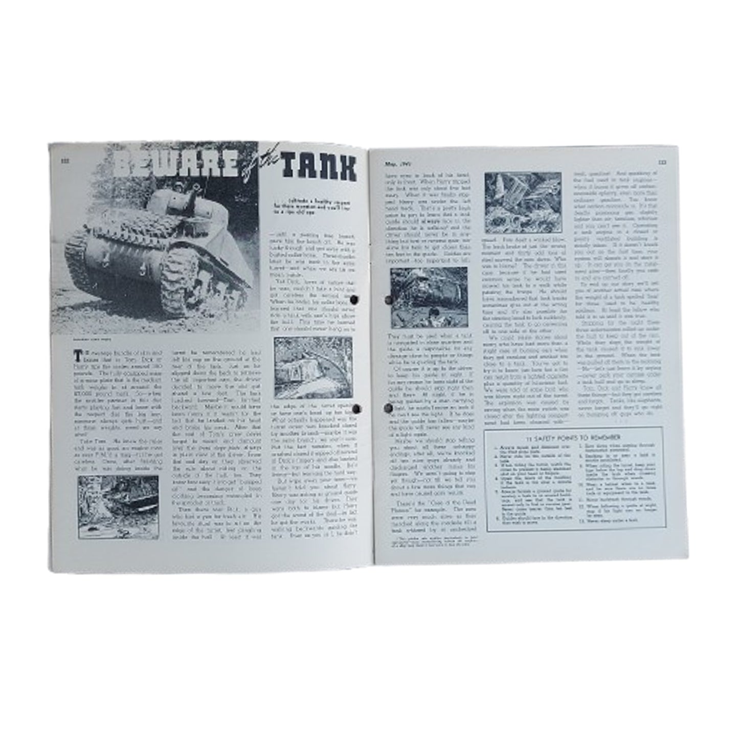 WW2 Canadian Armour Motor Magazine May 1945