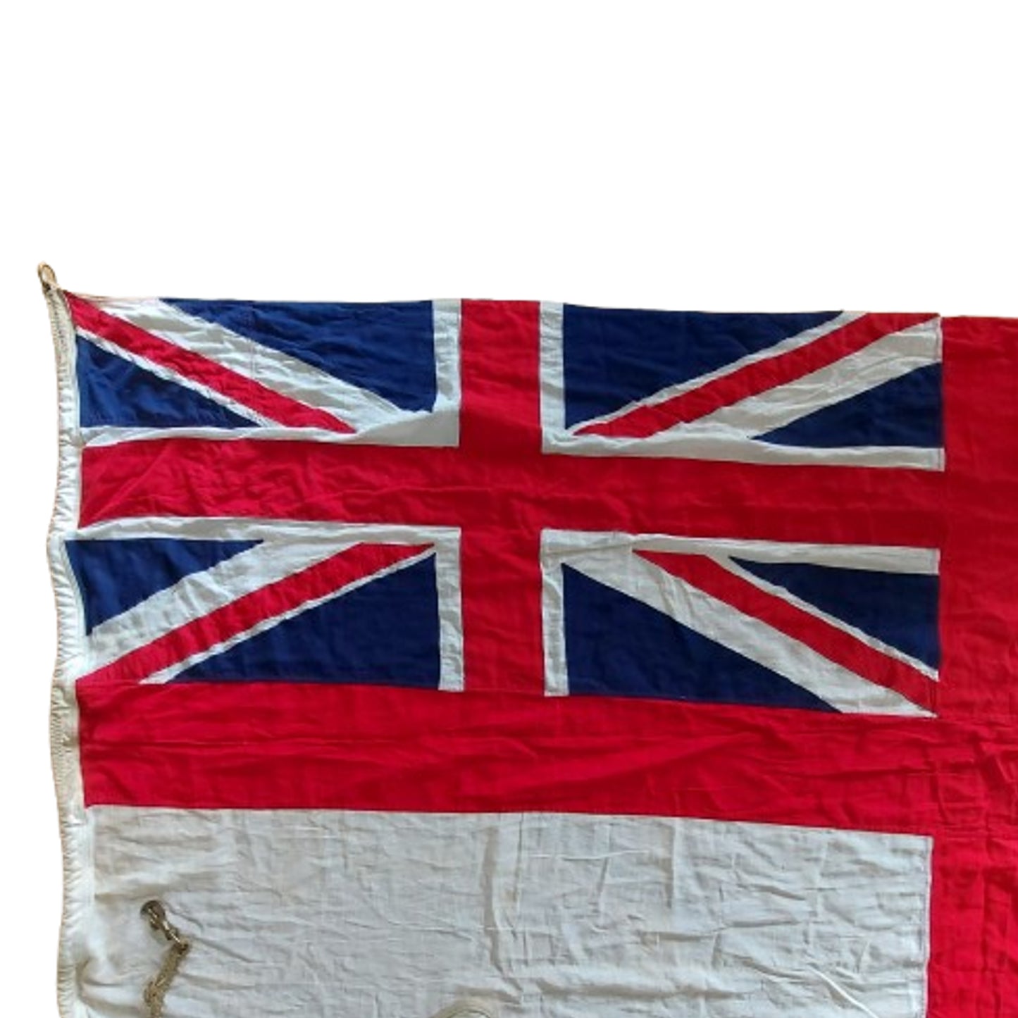 WW2 Canadian RCN Royal Canadian Navy White Ensign Flag 112 X 54 Inches