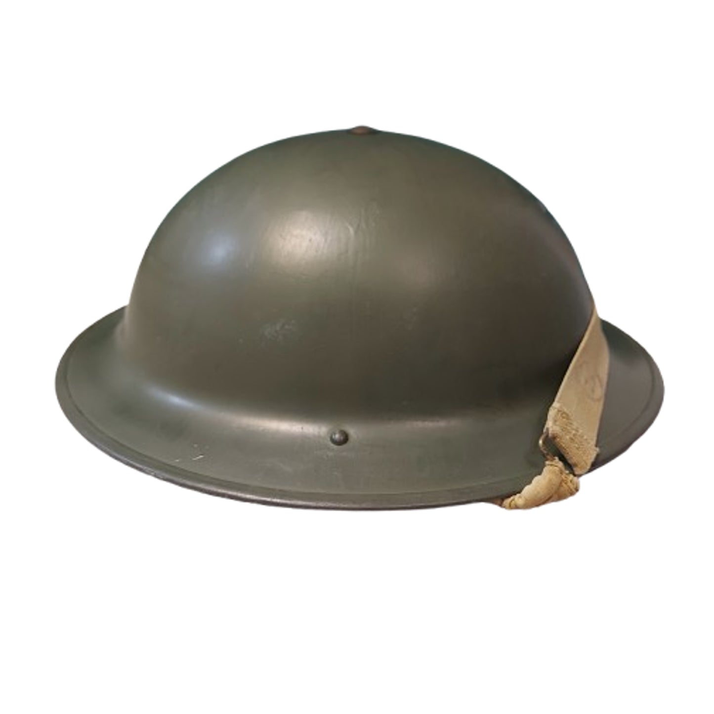 WW2 Canadian Army Mk.II Combat Helmet With Gas Hood 1943