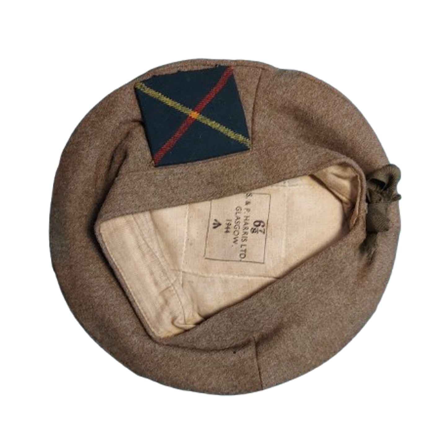 WW2 British Army Tam O'Shanter 1944