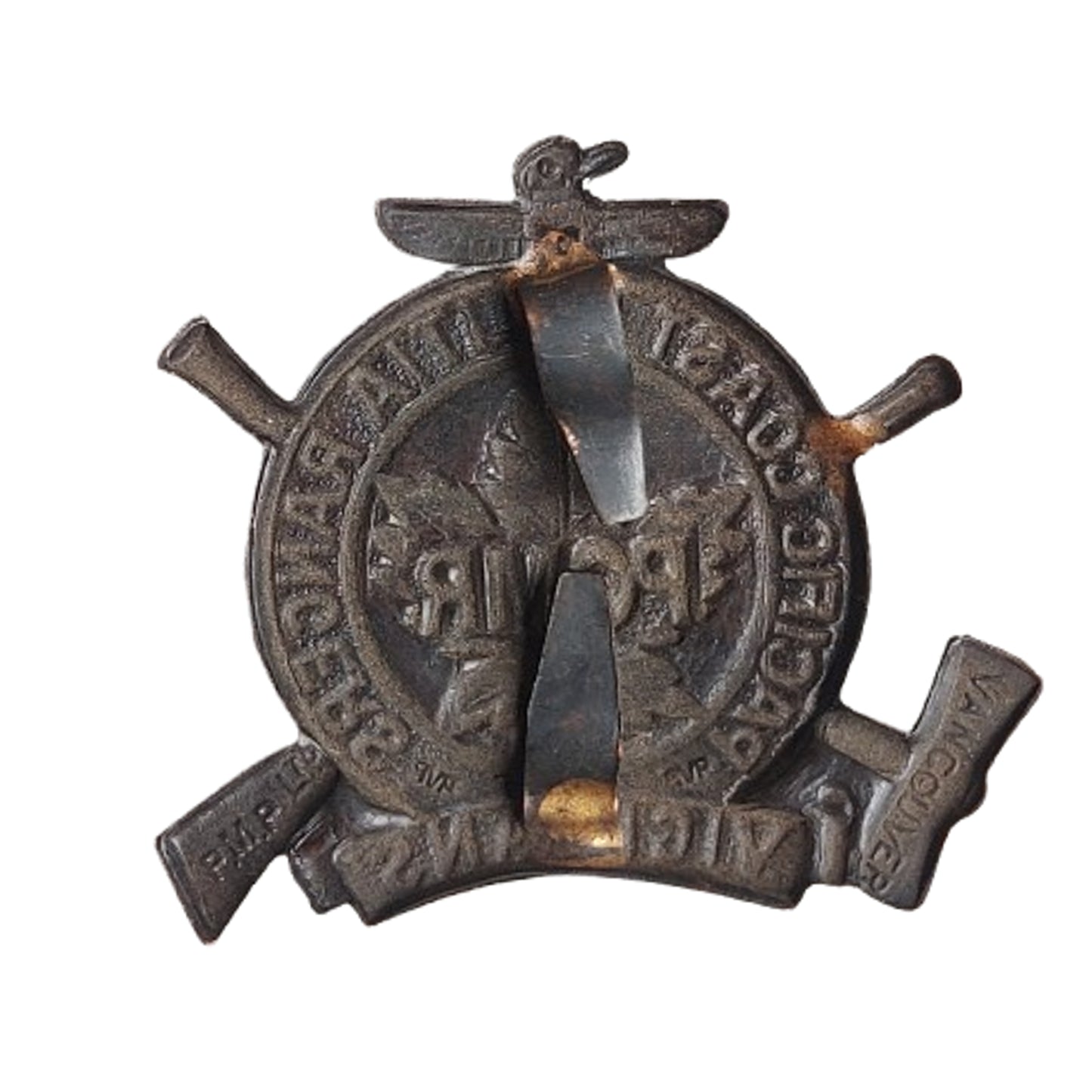 WW2 Canadian PCMR Pacific Coast Mountain Rangers Cap Badge