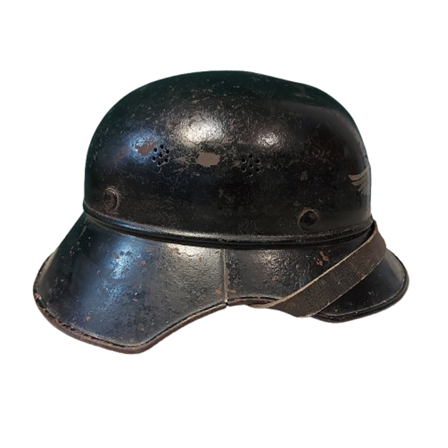 WW2 German Luftschutz M38 3 Piece Gladiator Helmet