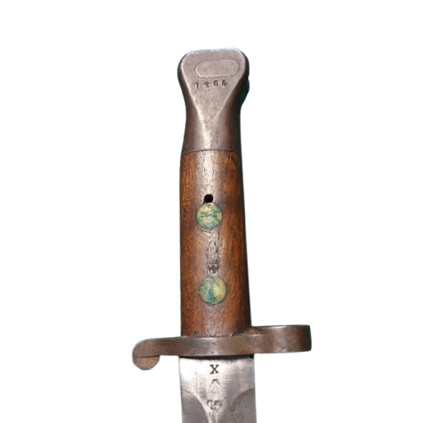 Pre-WW1 British Lee Metford Bayonet With Matching Scabbard and Frog