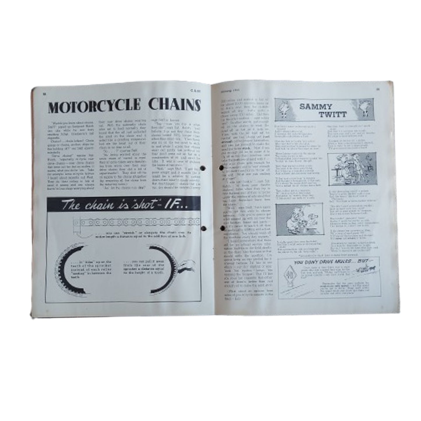 WW2 Canadian Armour Motor Magazine January 1944  Seebe Internment Camp 130