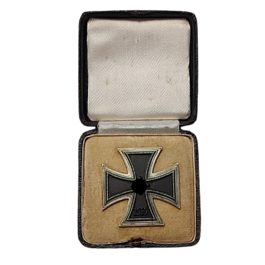 WW2 German Cased EK1 Iron Cross First Class