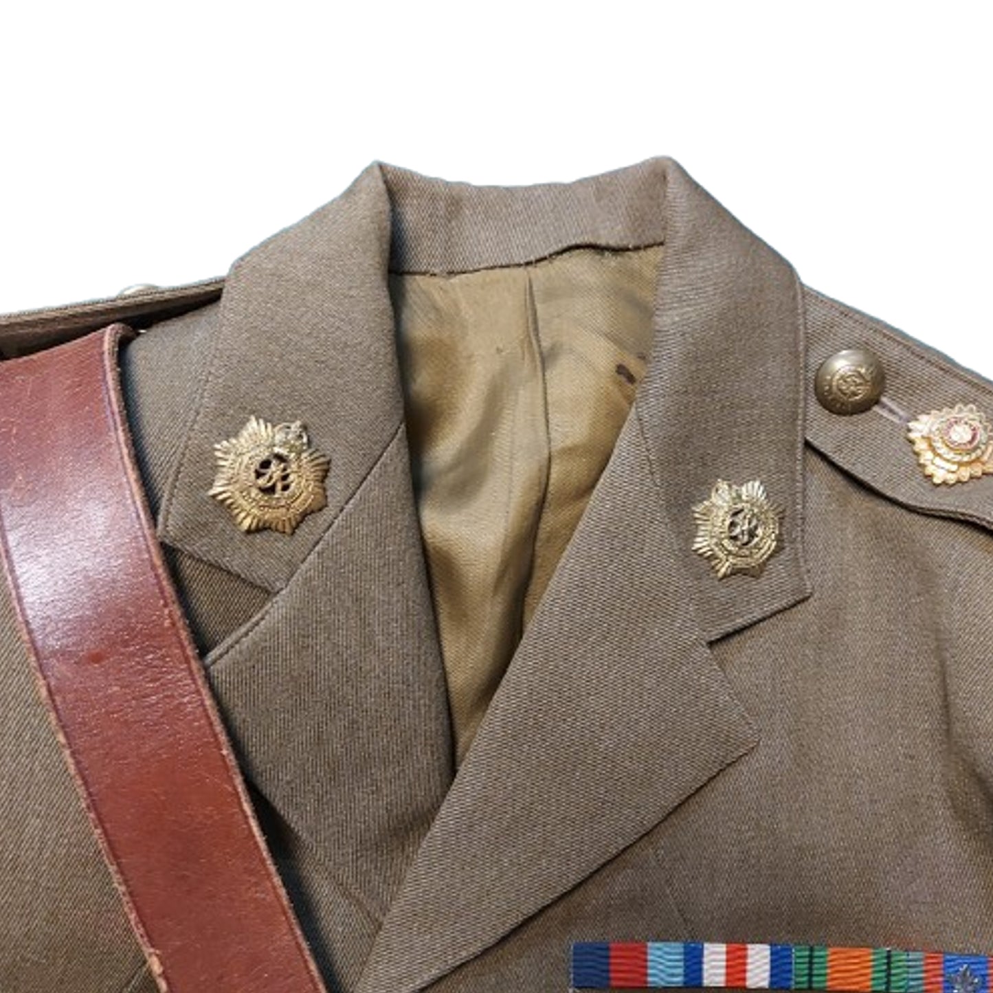 WW2 Canadian RCASC Royal Canadian Army Service Corps Officer's Service Dress Tunic