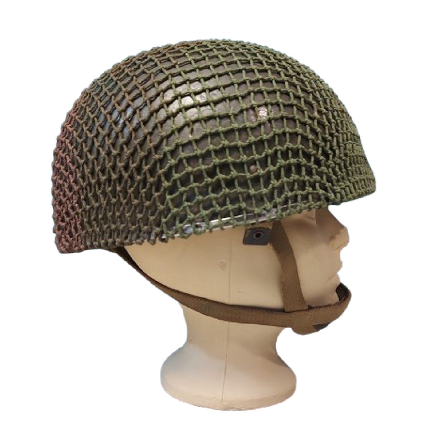 WW2 British Mk.II Paratroopers Helmet With Net 1945