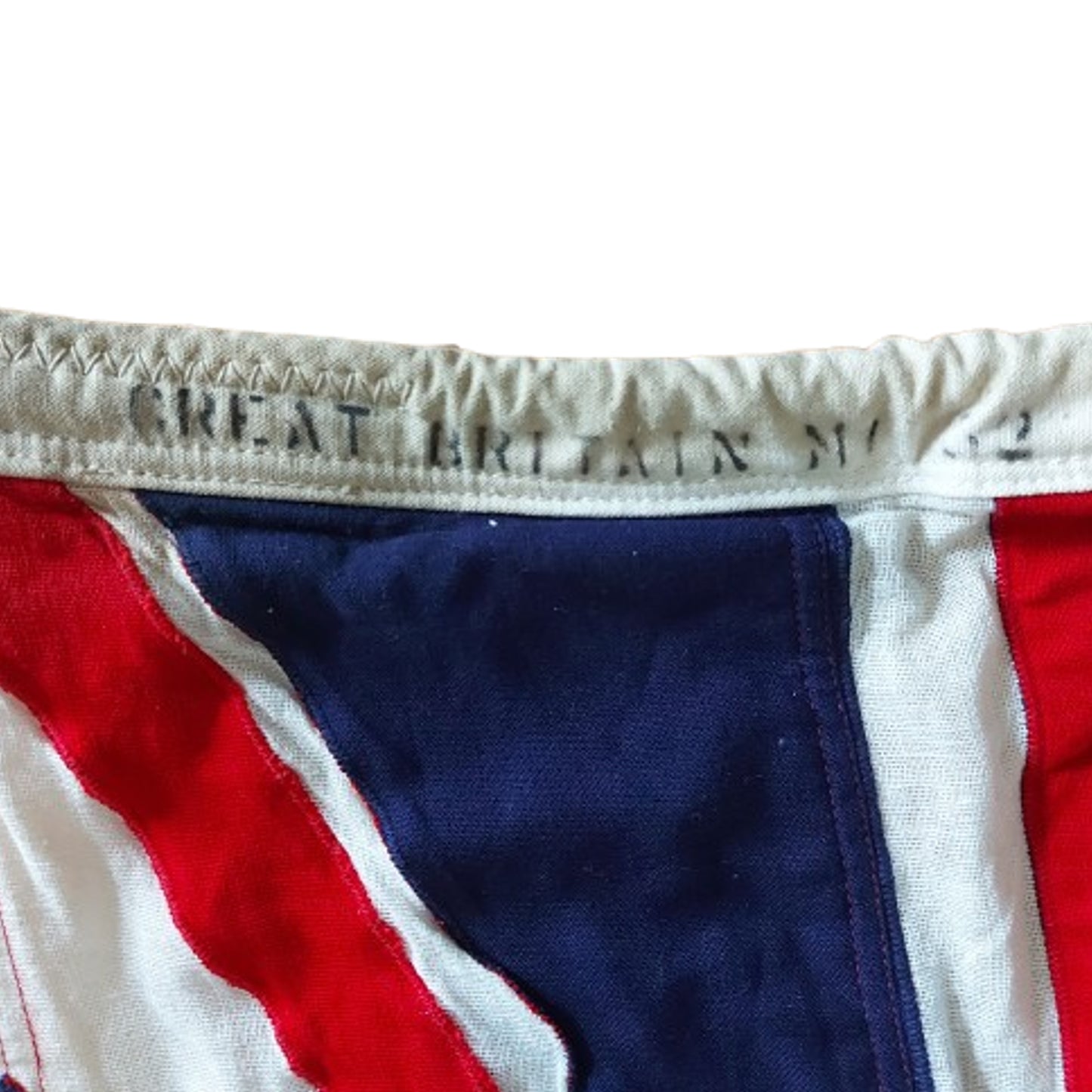 WW2 Canadian RCN Royal Canadian Navy White Ensign Flag 112 X 54 Inches