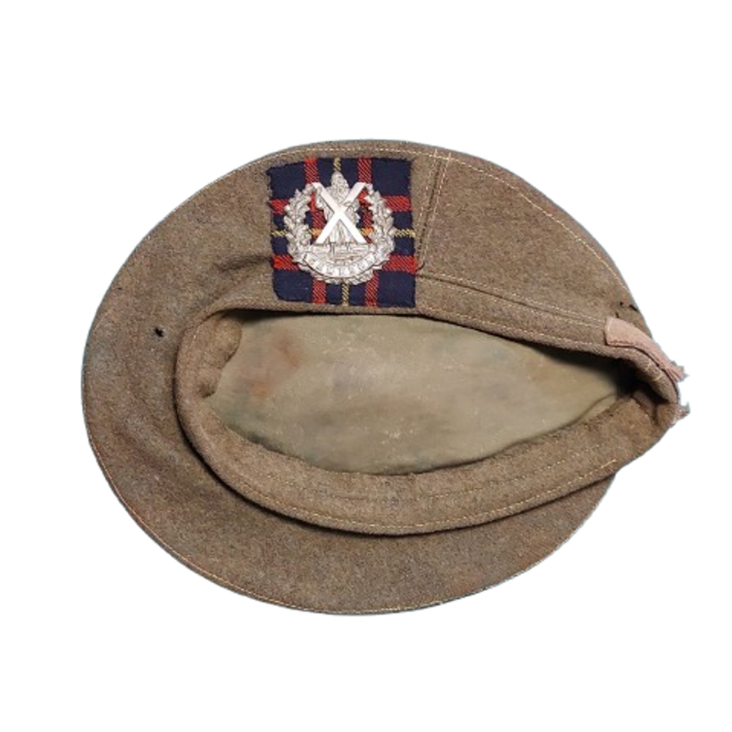 WW2 British Named Cameron Highlanders Tam O'Shanter