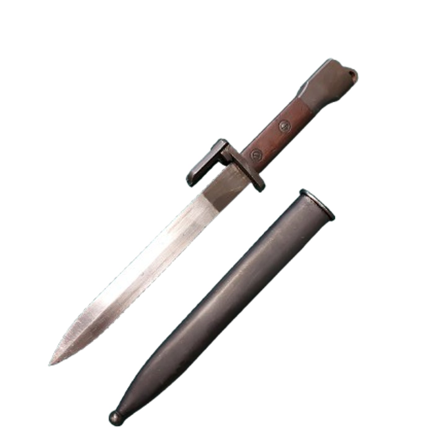 Post-WW2 Belgian FN49 Bayonet And Scabbard