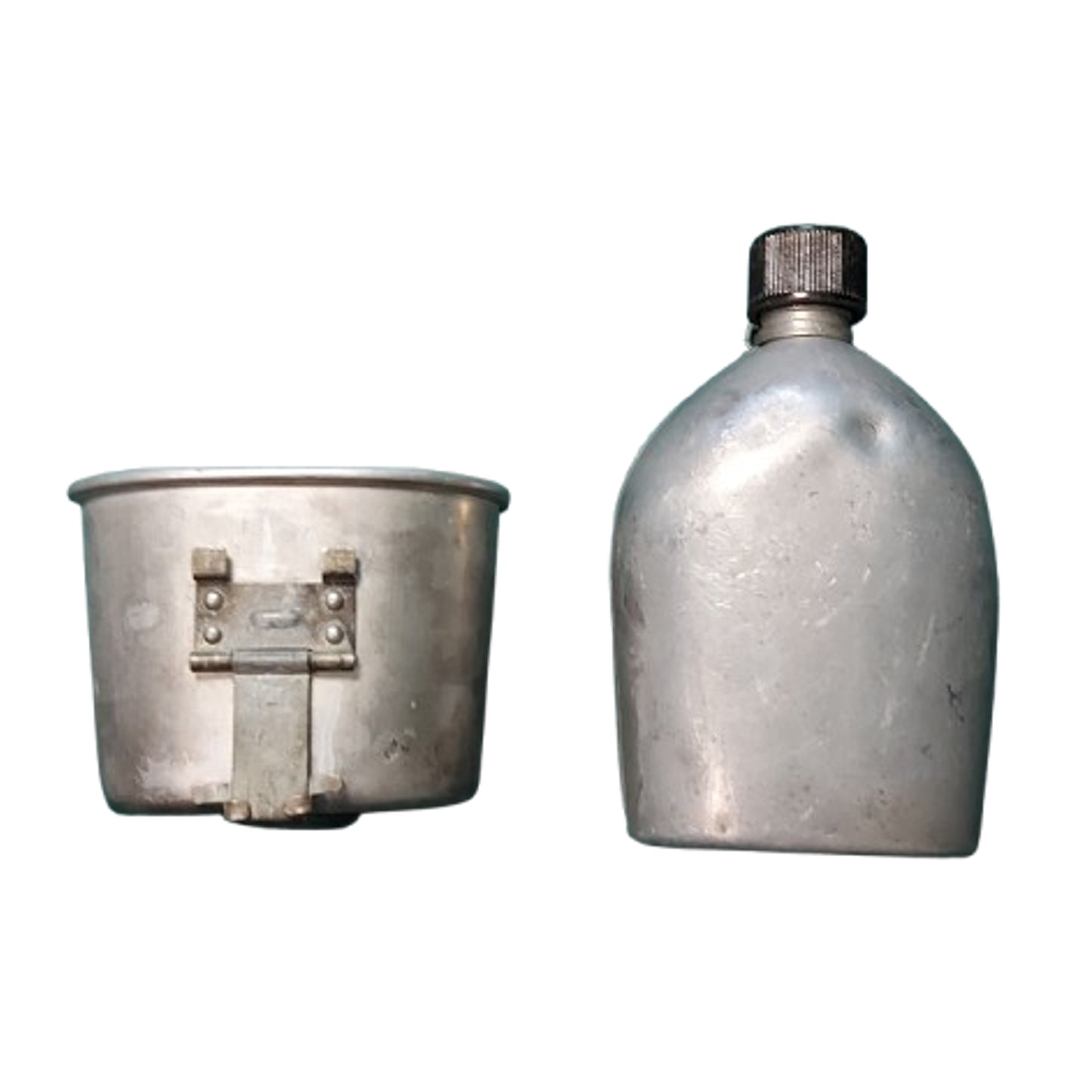 WW2 United States Canteen With Cup And Cover British Marked 1945