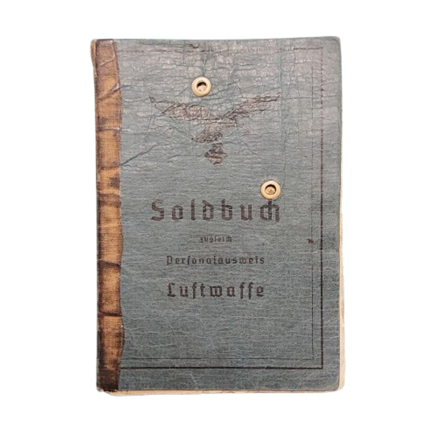 WW2 German Luftwaffe Trained Pilot Soldbuch With Documents