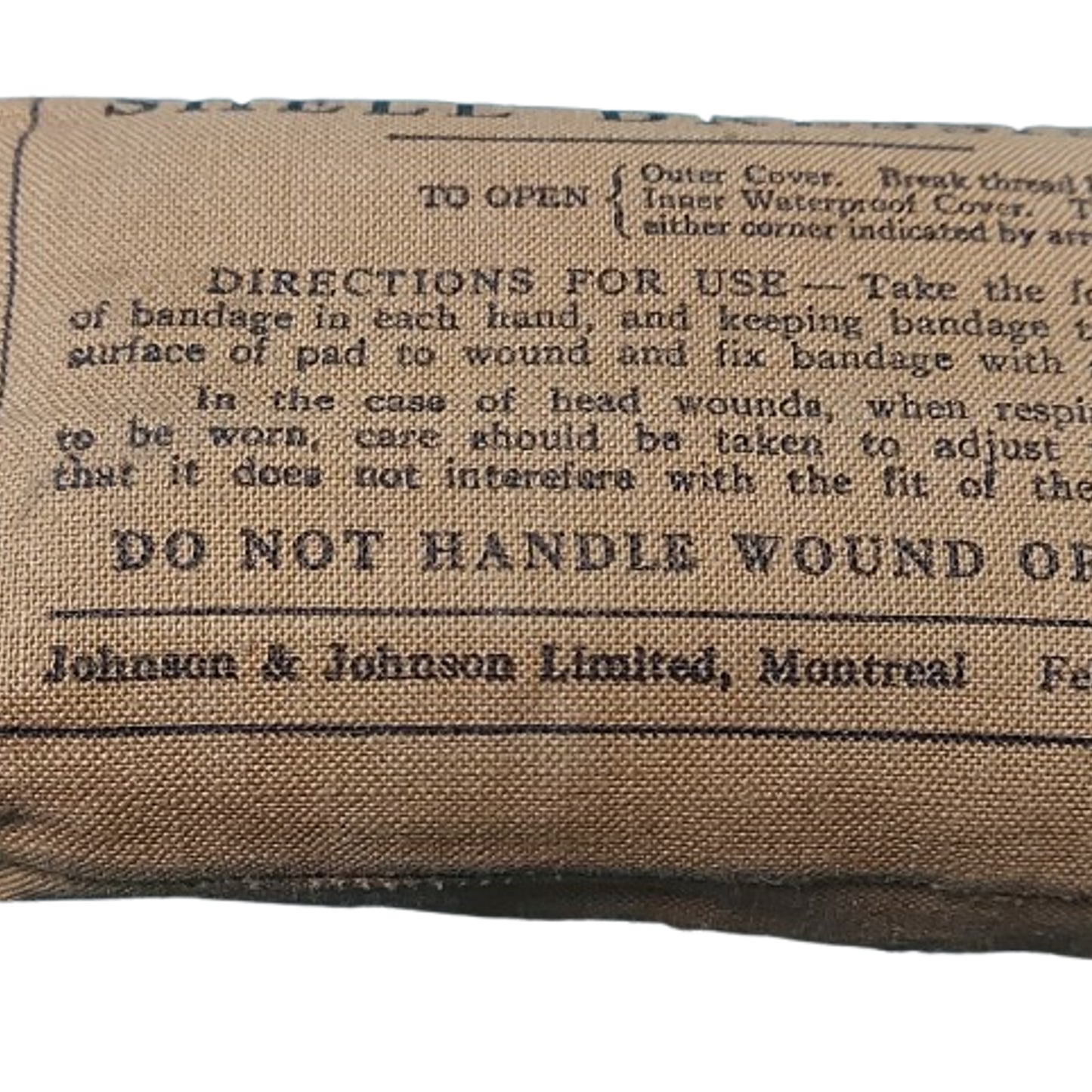 WW2 Canadian Army First Field Dressing 1943