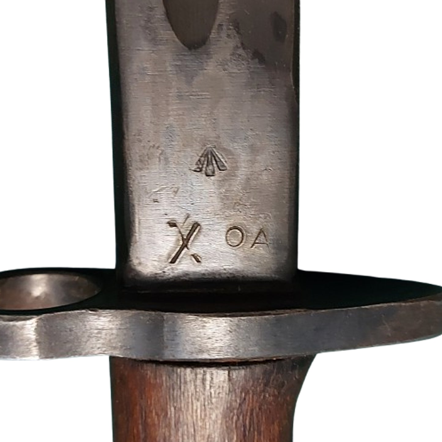 WW1 British Pattern 1907 Bayonet And Scabbard WW2 Reissue