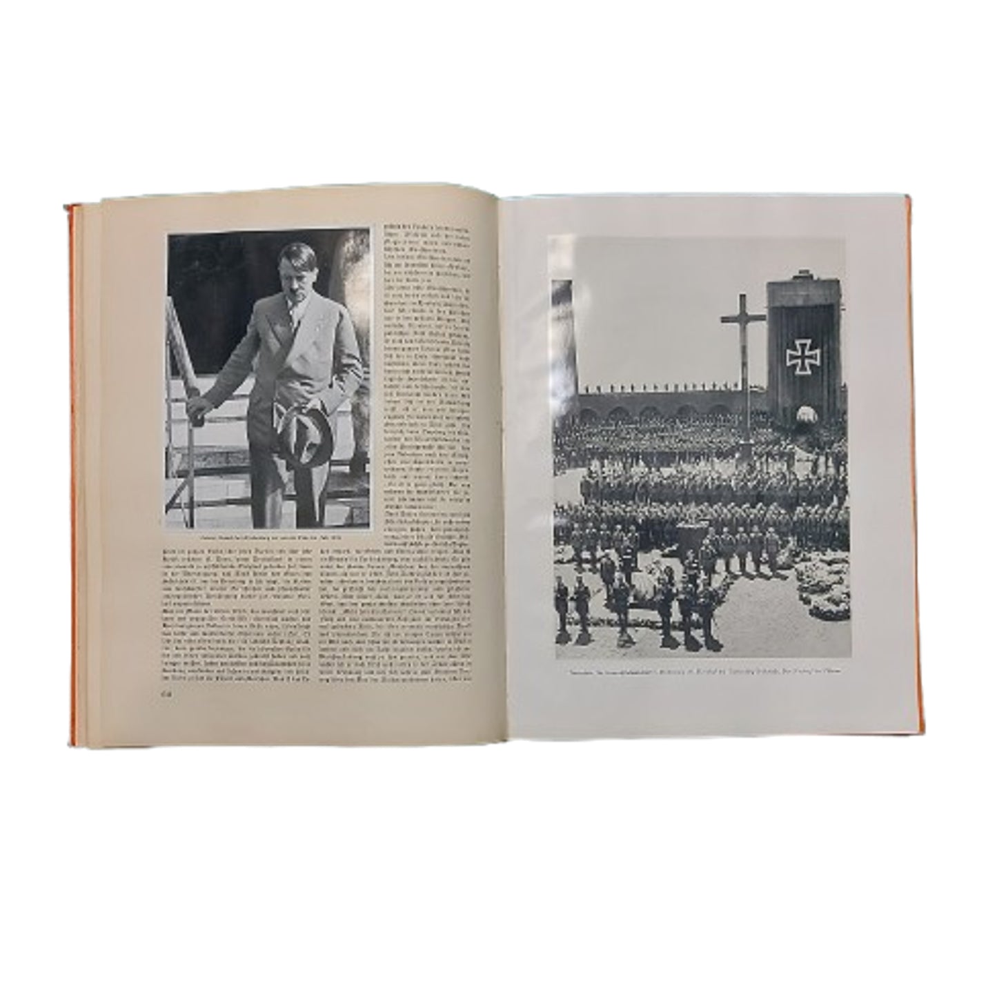 WW2 German Adolf Hitler Propaganda Photograph Book