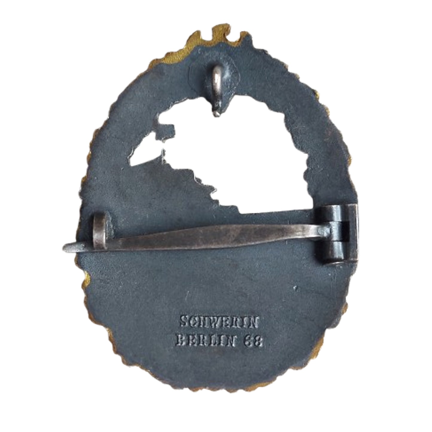 WW2 German Kriegsmarine Destroyer War Badge Schwerin Berlin