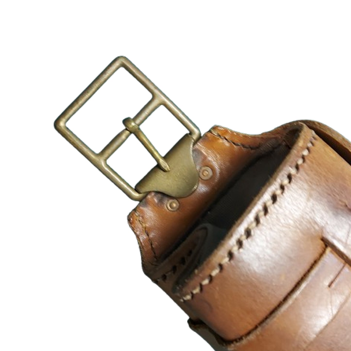 WW2 Swedish Army 5 Pocket Leather Cartridge Belt 6.5 X 55