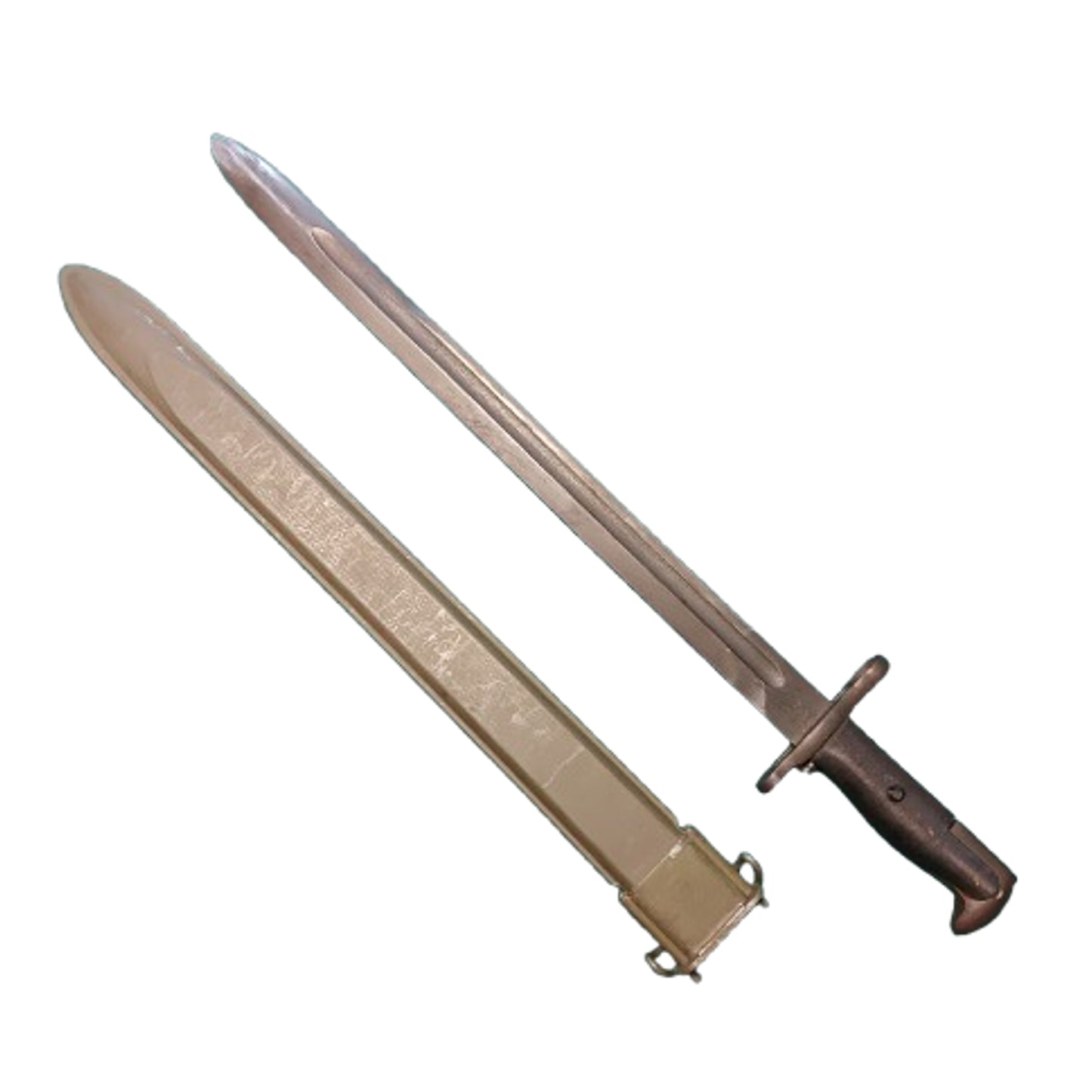 WW2 United States 16 Inch M1 Garand Bayonet and Scabbard 1942
