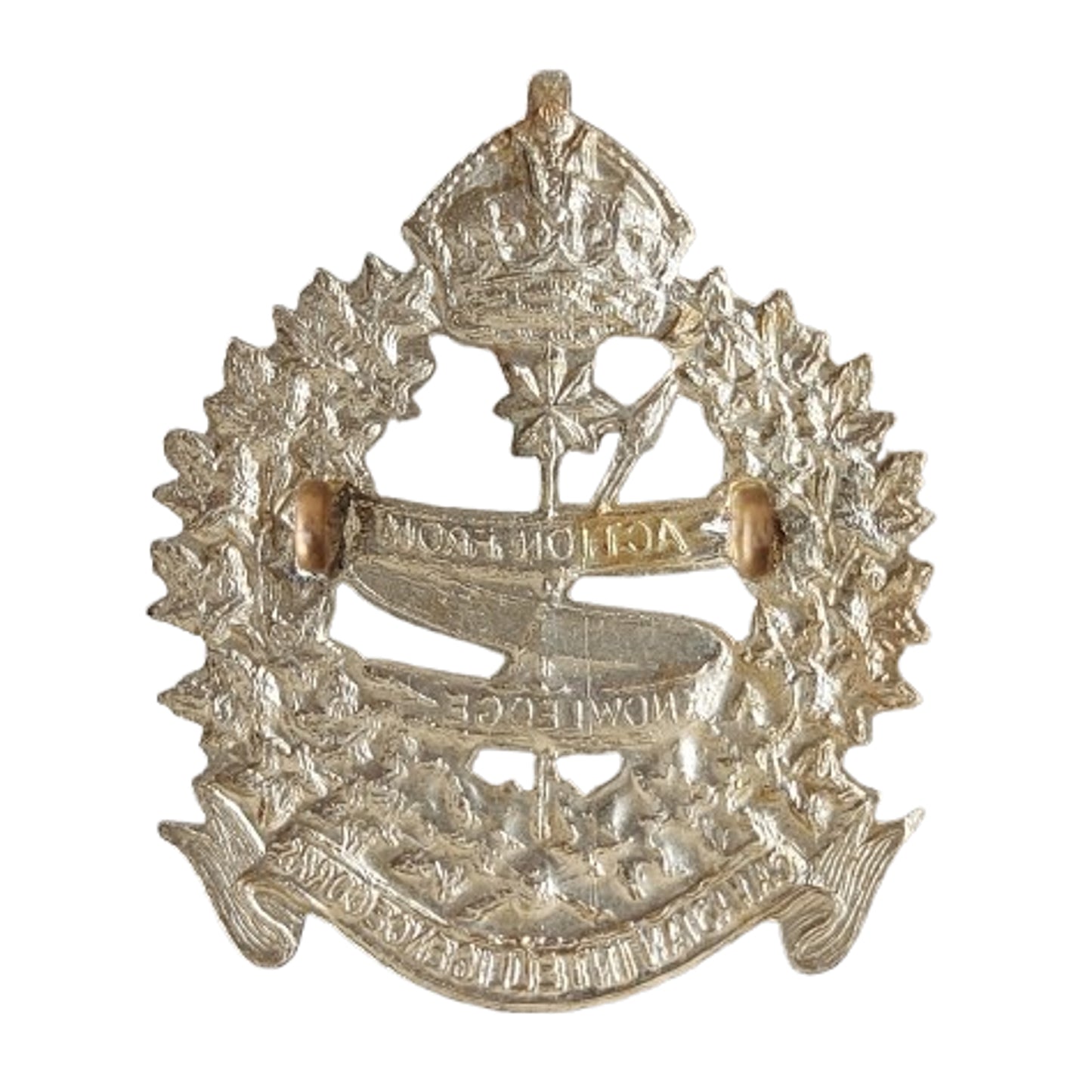 WW2 Canadian Intelligence Corps Cap Badge