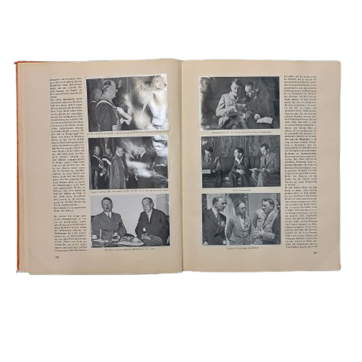 WW2 German Adolf Hitler Propaganda Photograph Book