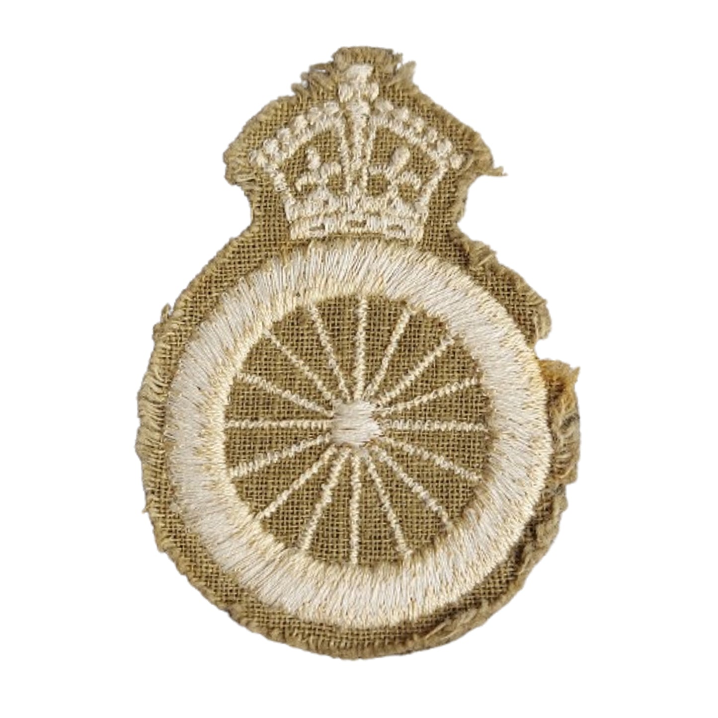WW2 Canadian -British Wheelwright Cloth Trade Badge