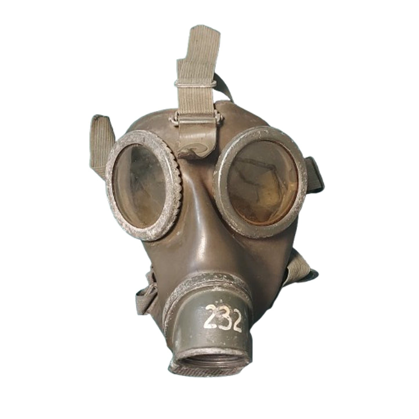 WW2 German Army Named M30 Gas Mask And Carrier 1943