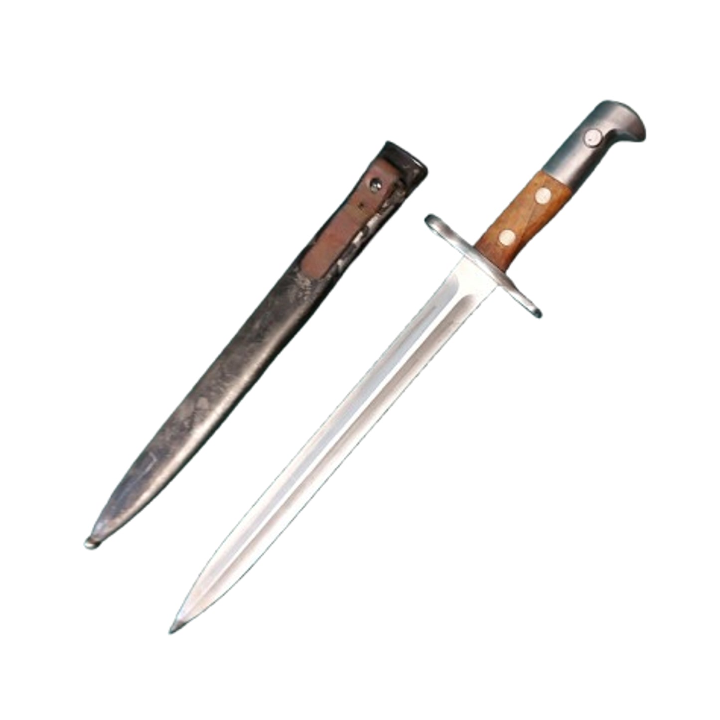 Pre-WW2 Swiss K31 Service Rifle Bayonet And Scabbard
