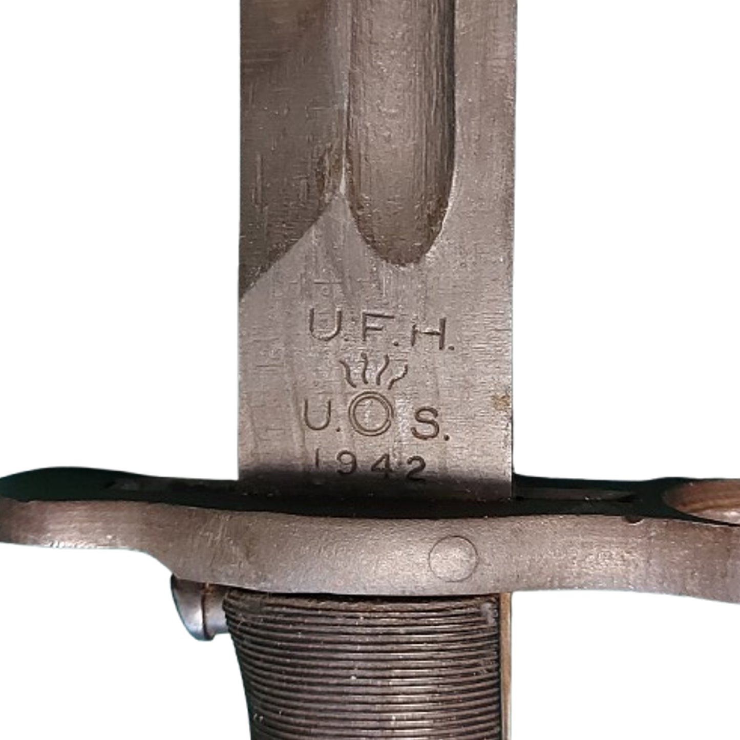 WW2 United States 16 Inch M1 Garand Bayonet and Scabbard 1942
