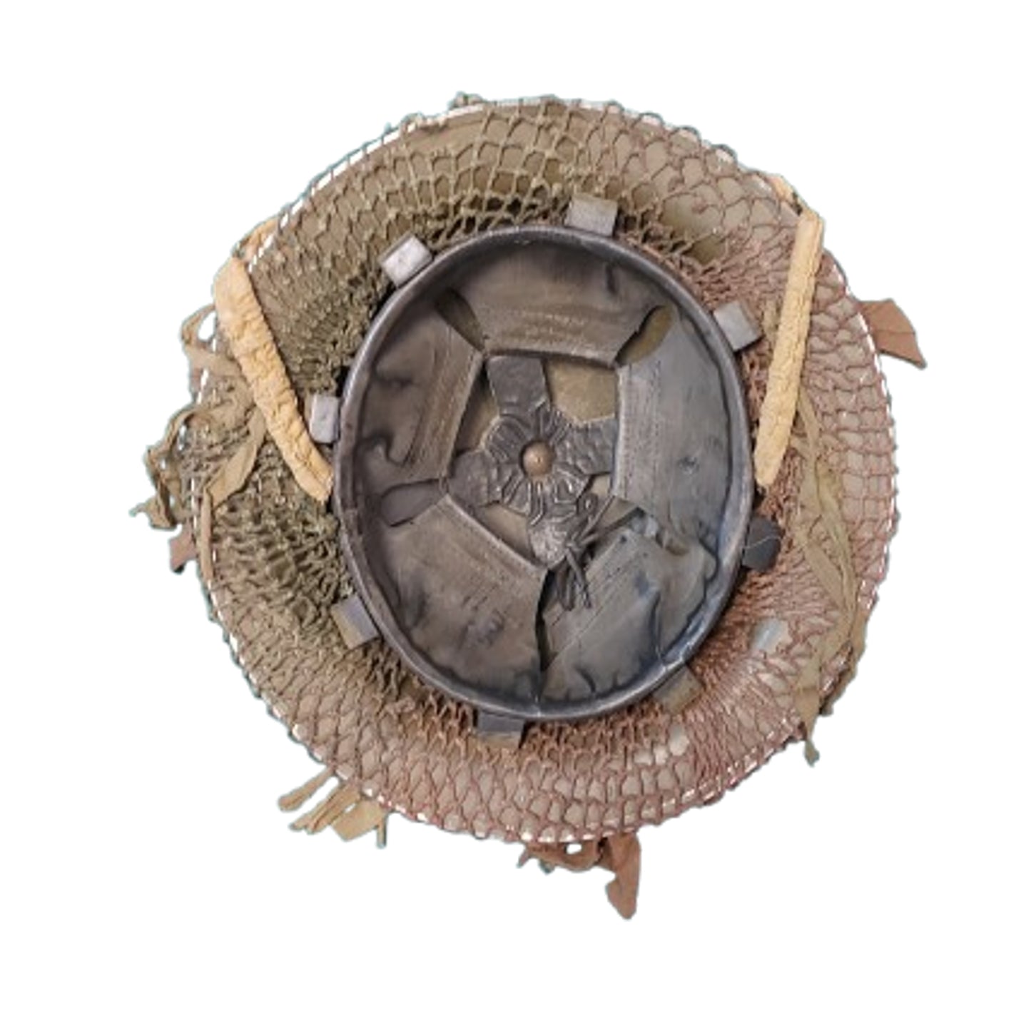 WW2 Canadian Army Mk.II Helmet With Scrimshaw Camouflage Helmet Net 1940