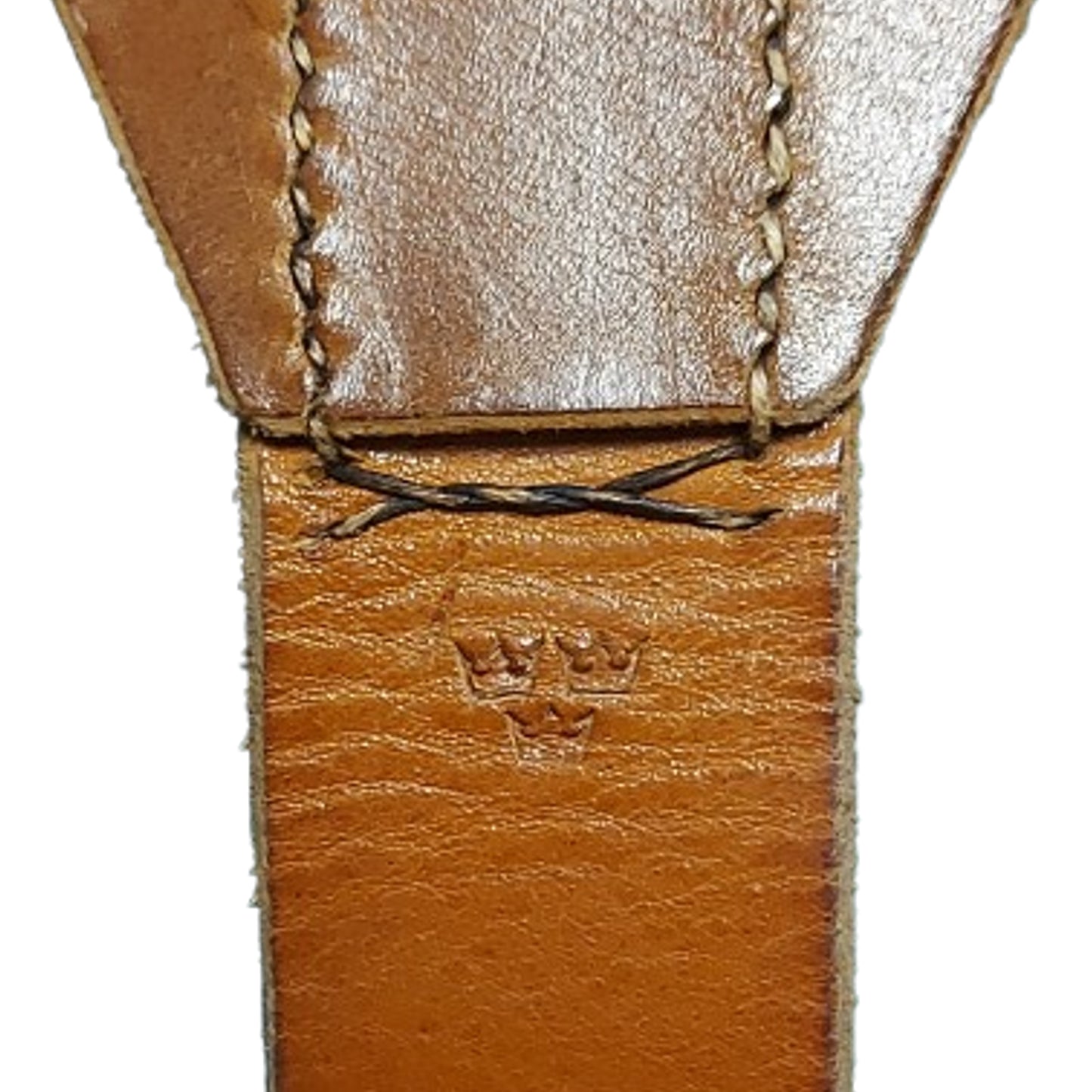 WW2 Swedish Army 5 Pocket Leather Cartridge Belt 6.5 X 55