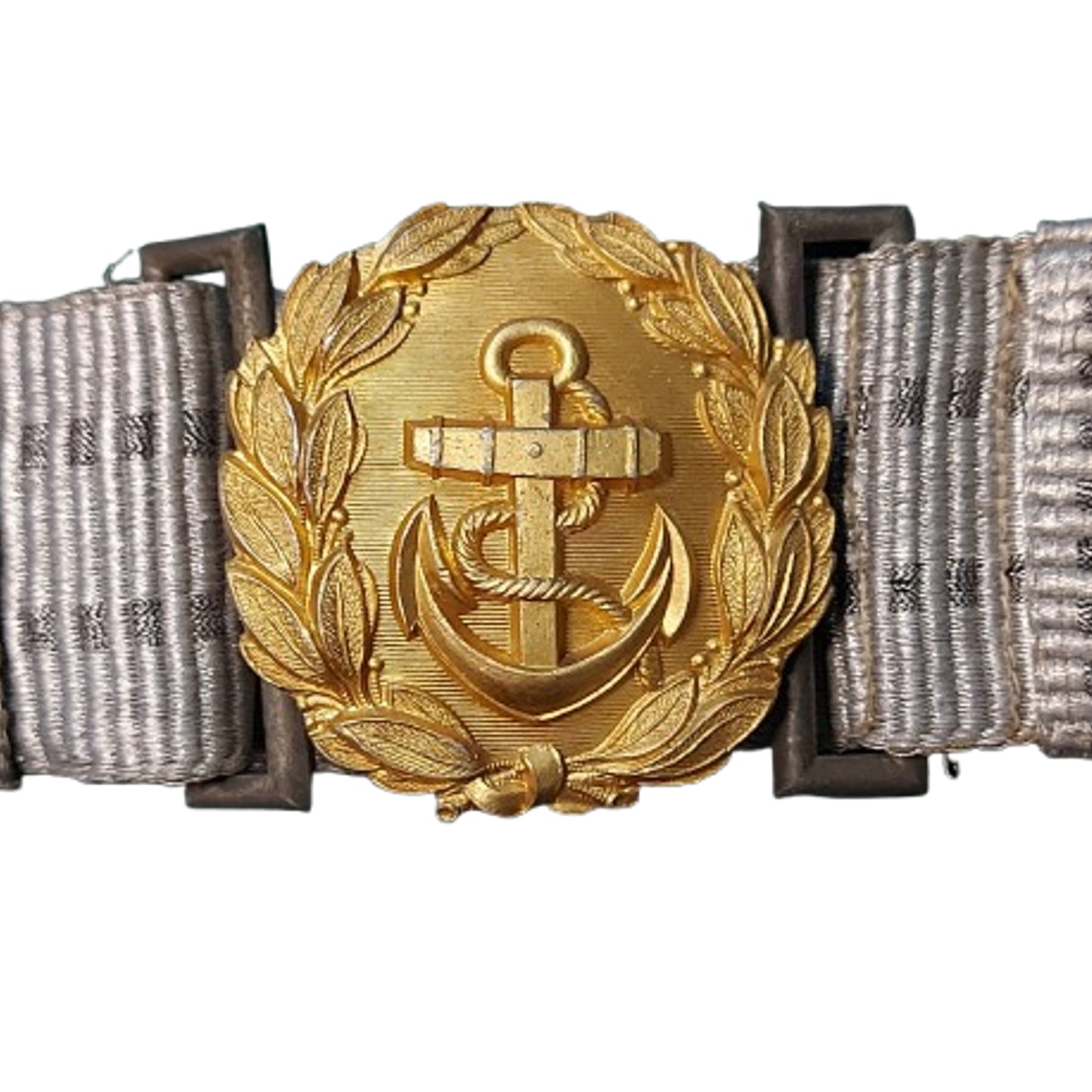 WW2 German Kriegsmarine Officer's Brocade Belt And Buckle