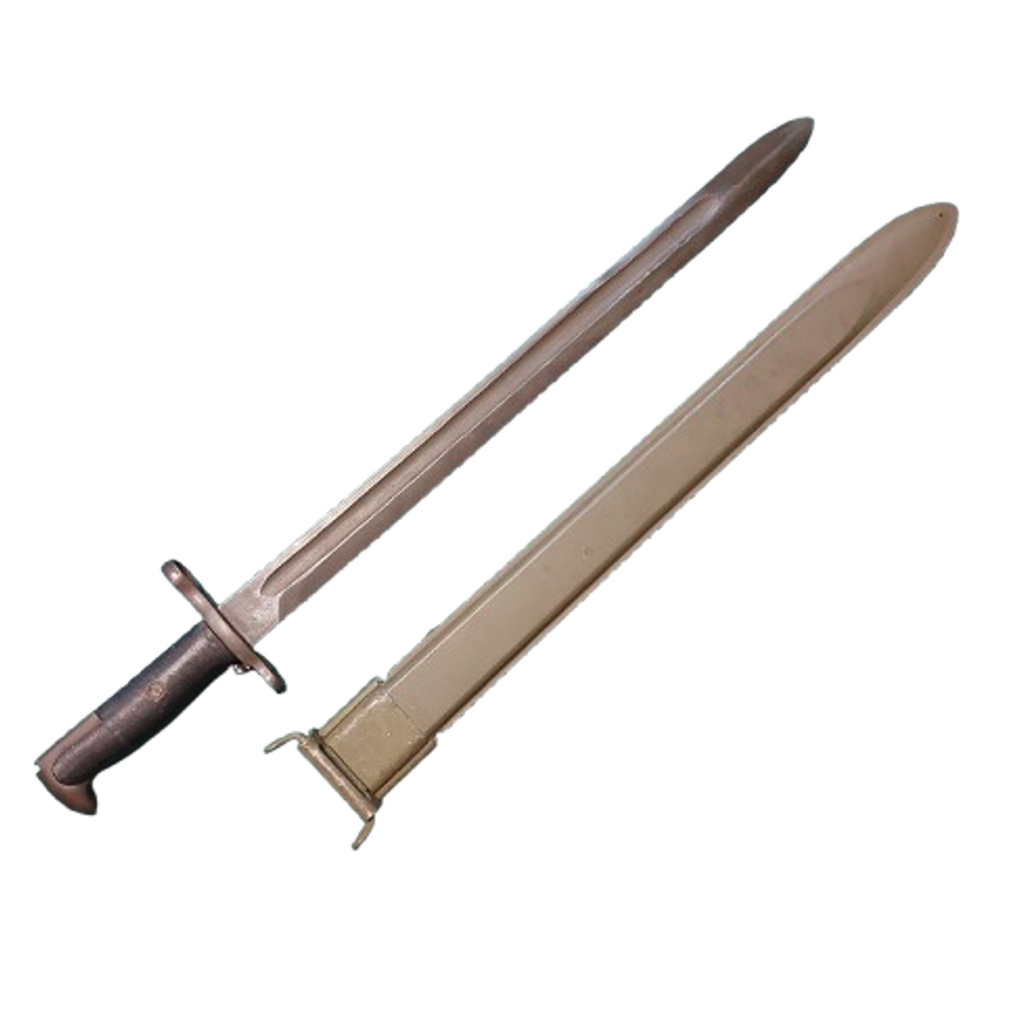 WW2 United States 16 Inch M1 Garand Bayonet and Scabbard 1942