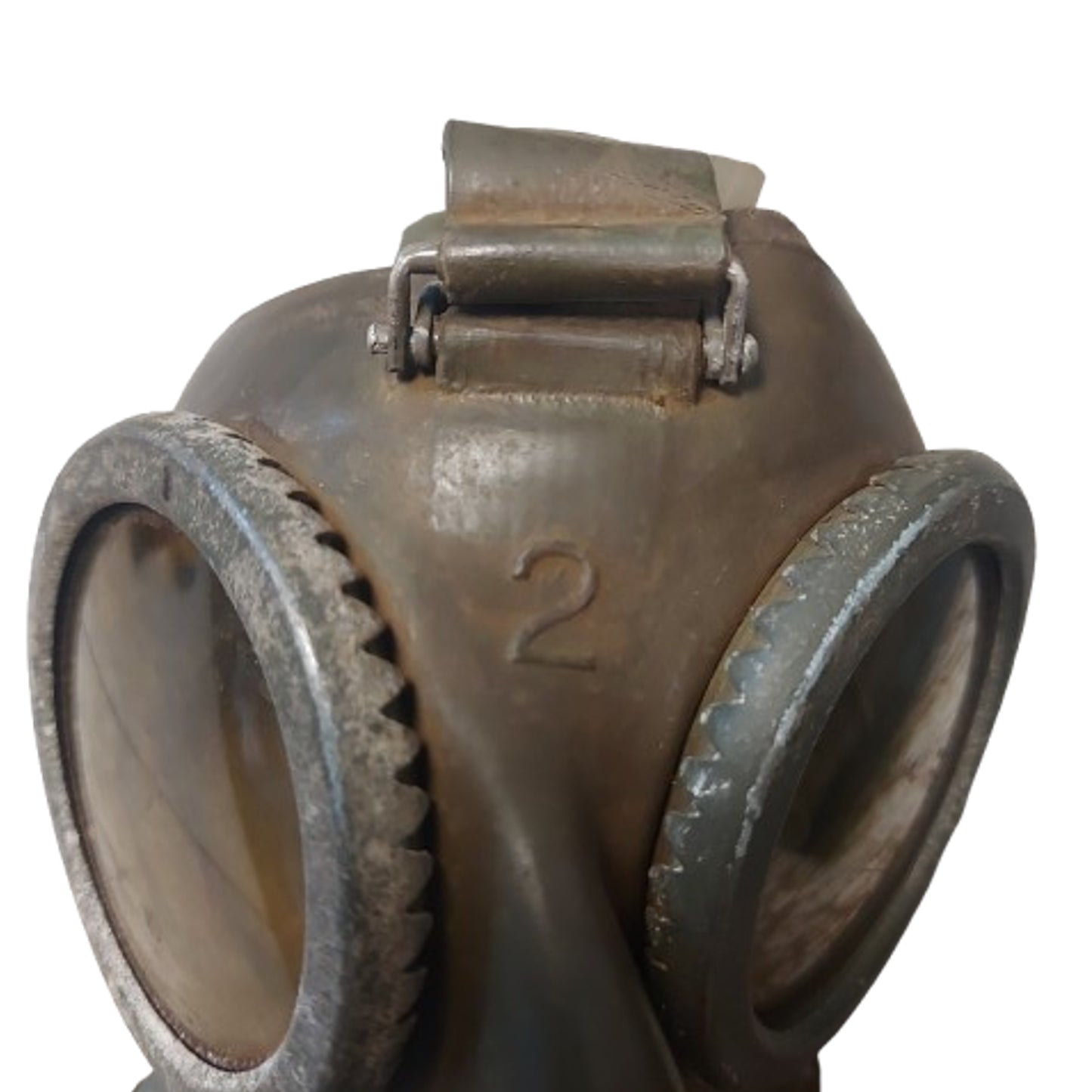 WW2 German Army Named M30 Gas Mask And Carrier 1943