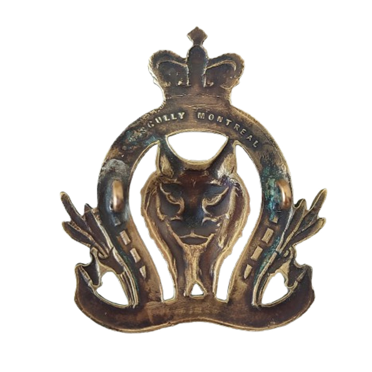 Pre-WW2 Canadian 18th Canadian Light Horse Cap Badge Scully Montreal