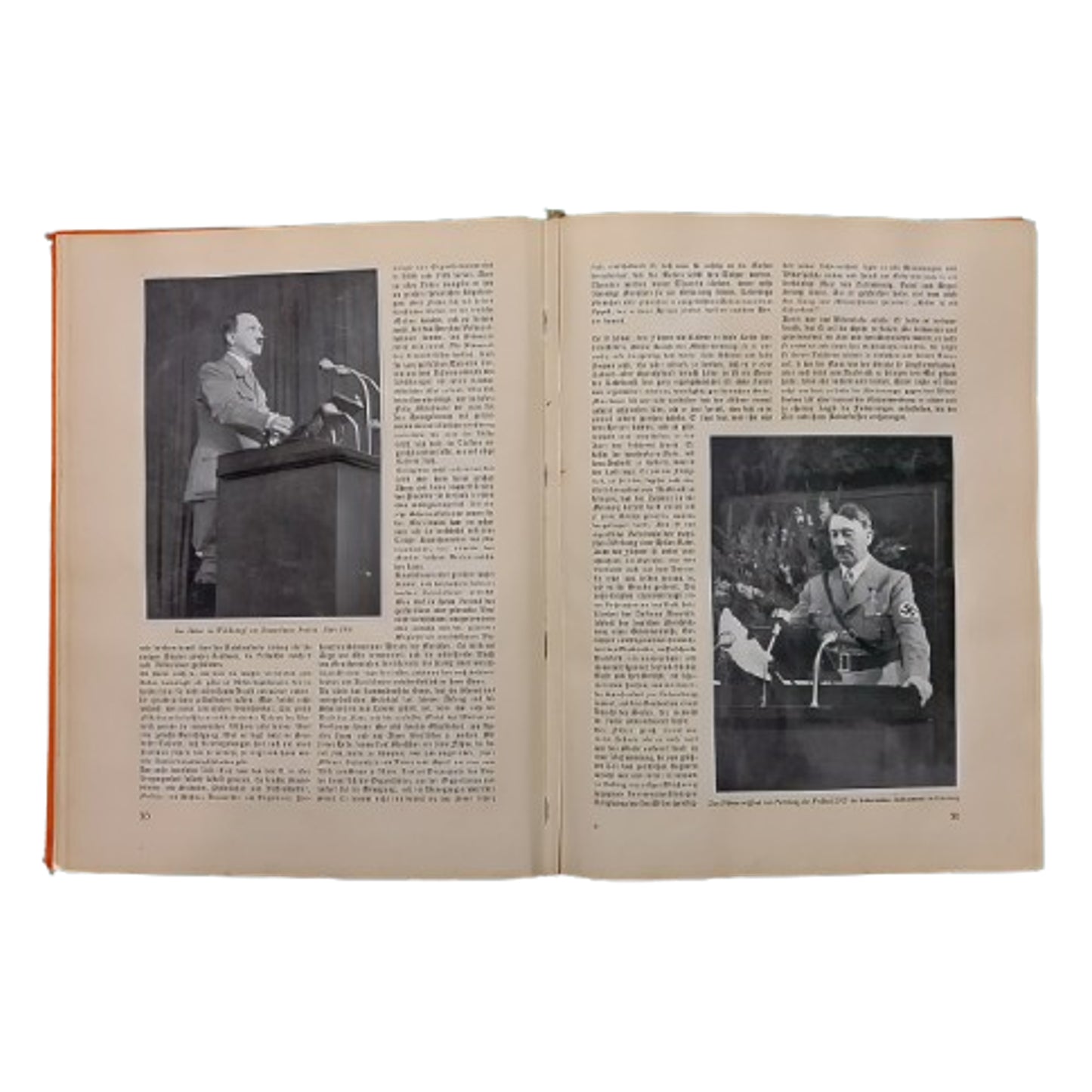 WW2 German Adolf Hitler Propaganda Photograph Book