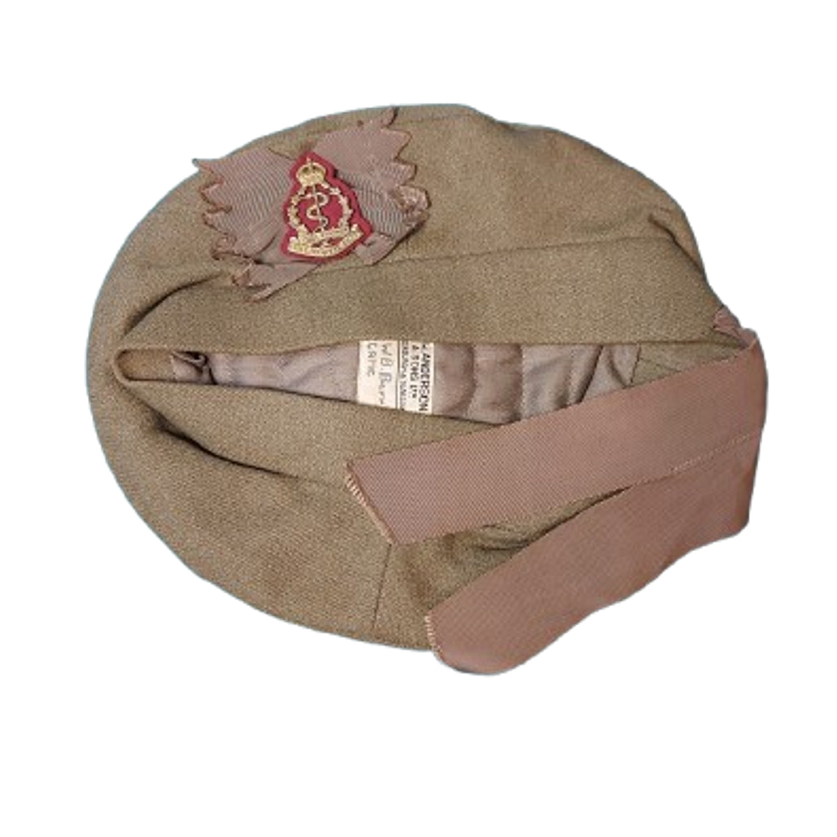 WW2 Canadian Named RCAMC Tam O'Shanter Regimental Medical Officer John W.B. Barr