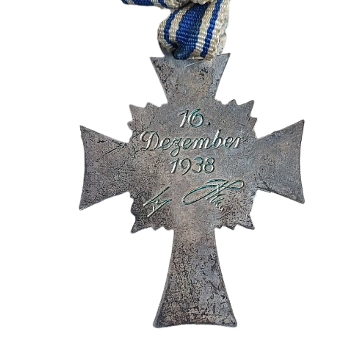 WW2 German Mother's Cross In Silver